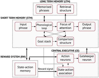 Learning Actions From Natural Language Instructions Using an ON-World Embodied Cognitive Architecture